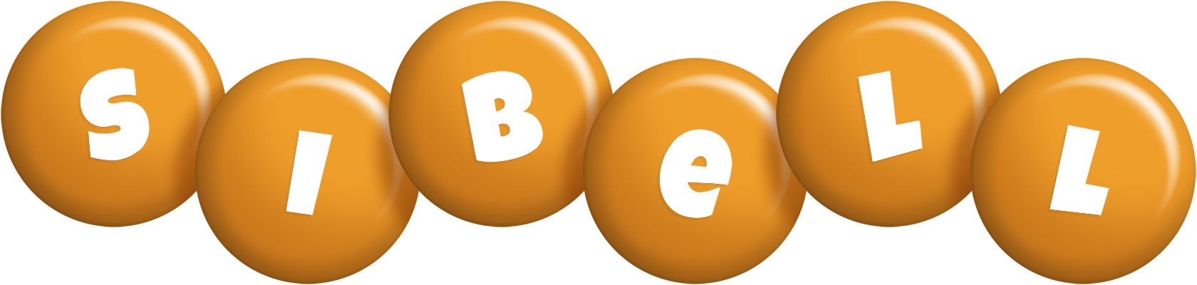 Sibell candy-orange logo