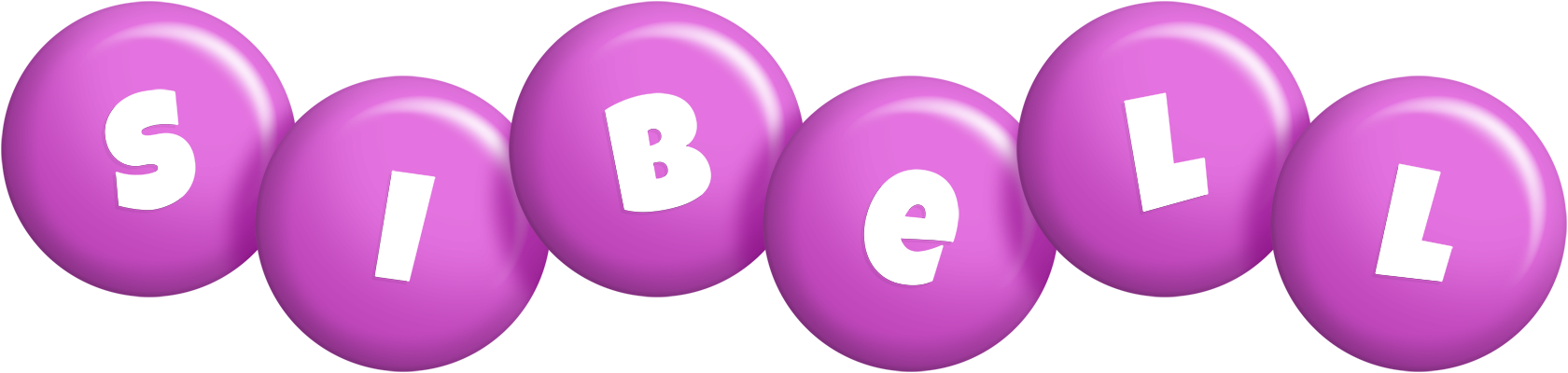 Sibell candy-purple logo