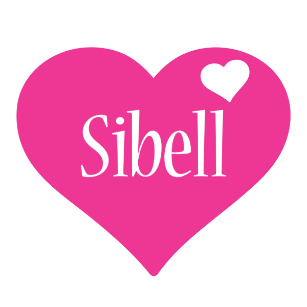 Sibell love-heart logo