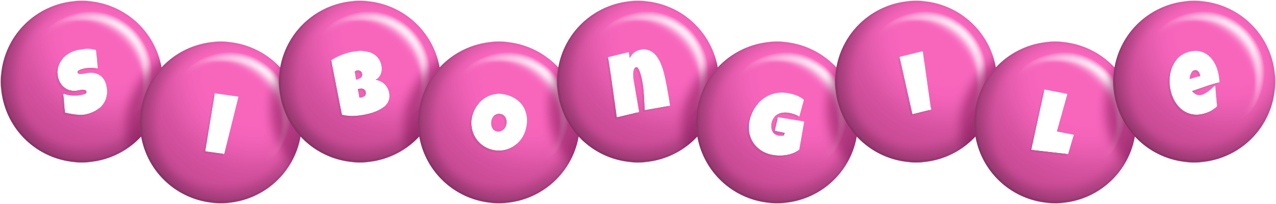 Sibongile candy-pink logo