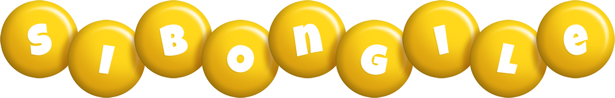 Sibongile candy-yellow logo