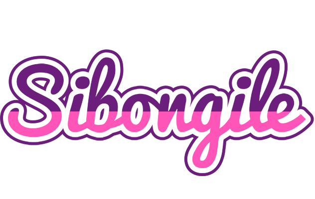 Sibongile cheerful logo