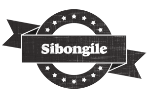 Sibongile grunge logo