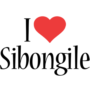Sibongile i-love logo