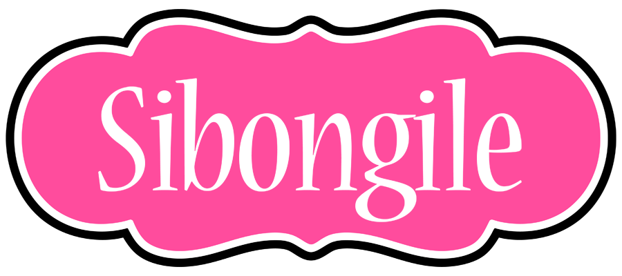Sibongile invitation logo