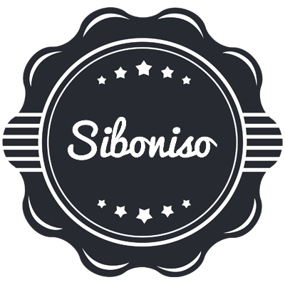 Siboniso badge logo