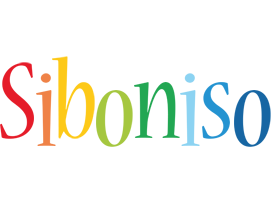 Siboniso birthday logo