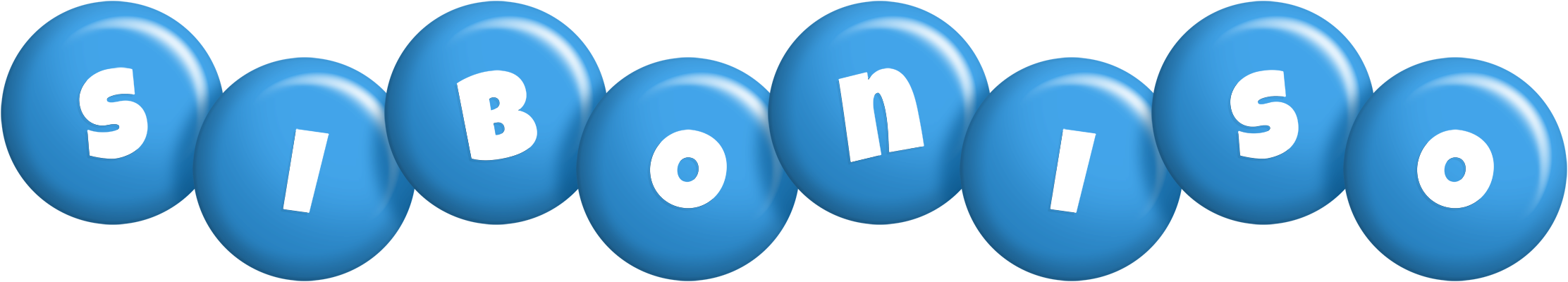 Siboniso candy-blue logo