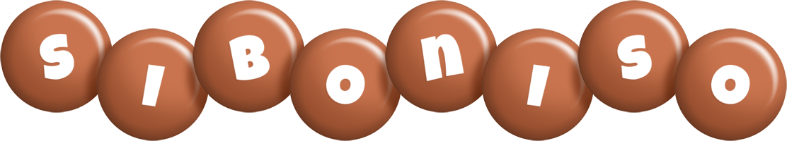 Siboniso candy-brown logo