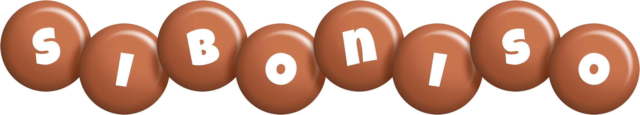 Siboniso candy-brown logo