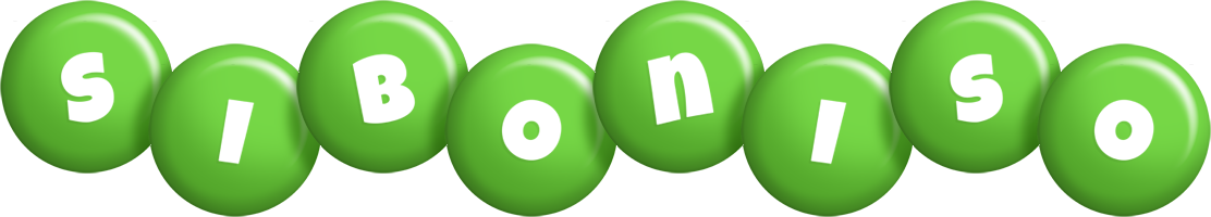 Siboniso candy-green logo