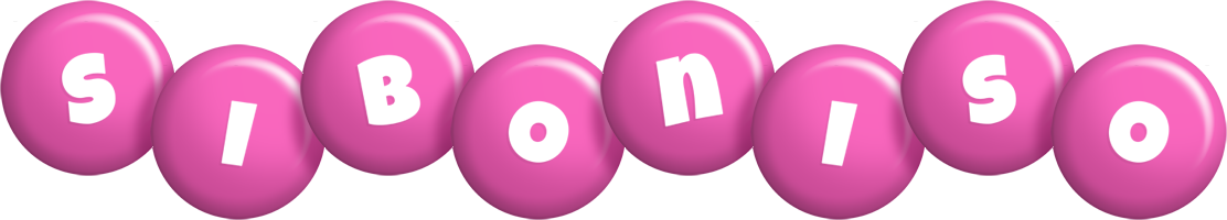 Siboniso candy-pink logo