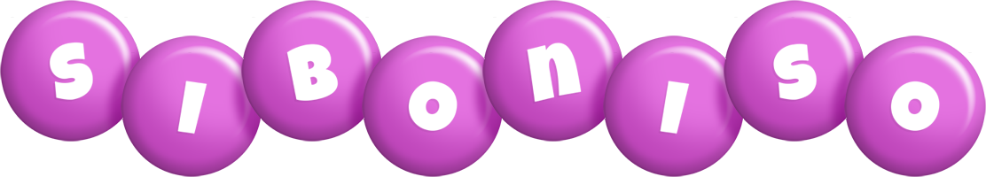 Siboniso candy-purple logo