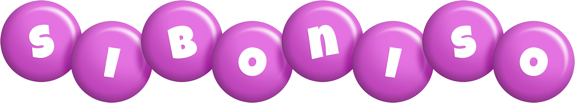Siboniso candy-purple logo