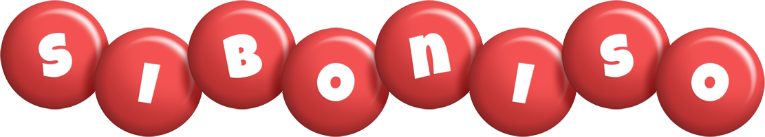 Siboniso candy-red logo