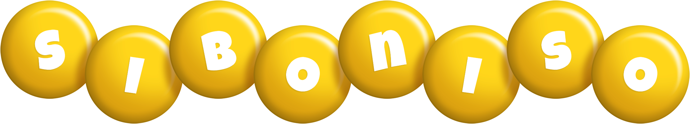 Siboniso candy-yellow logo