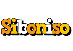 Siboniso cartoon logo