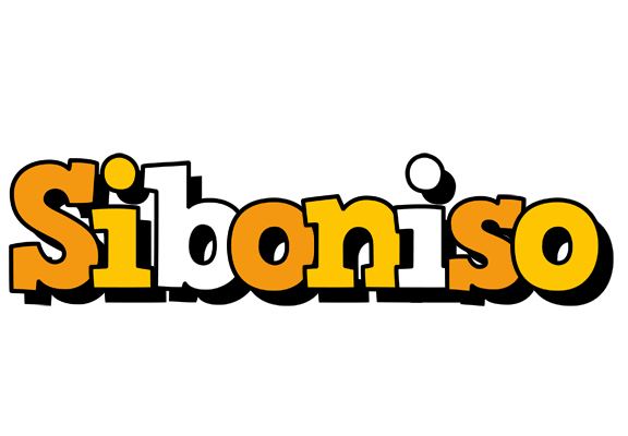 Siboniso cartoon logo