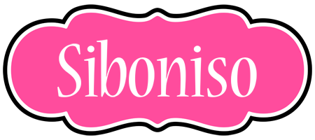 Siboniso invitation logo