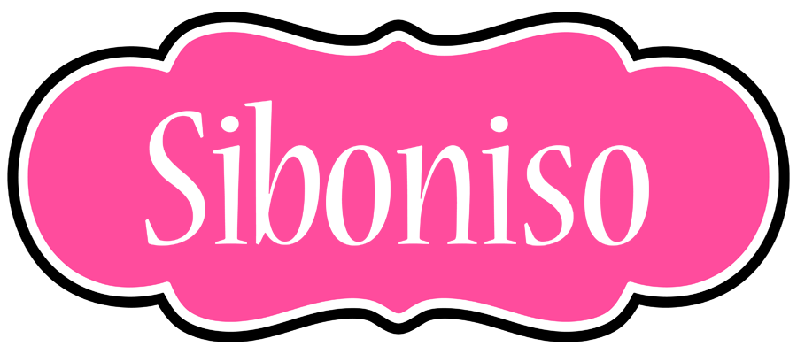 Siboniso invitation logo