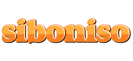 Siboniso orange logo