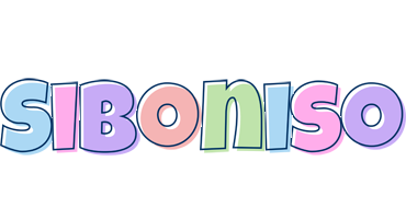 Siboniso pastel logo