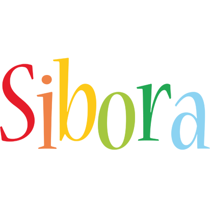 Sibora birthday logo