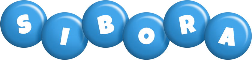 Sibora candy-blue logo