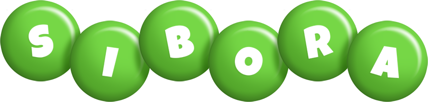 Sibora candy-green logo