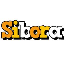 Sibora cartoon logo