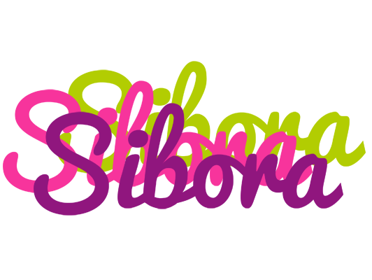 Sibora flowers logo