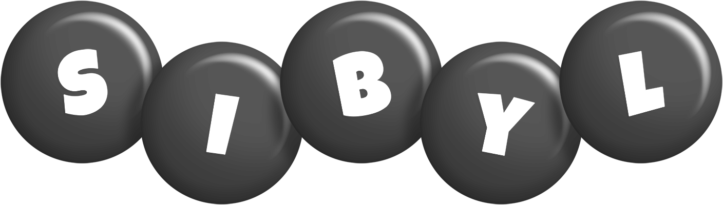 Sibyl candy-black logo