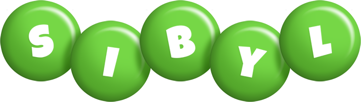 Sibyl candy-green logo