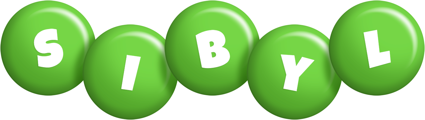 Sibyl candy-green logo