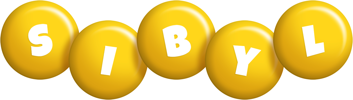 Sibyl candy-yellow logo