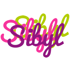 Sibyl flowers logo