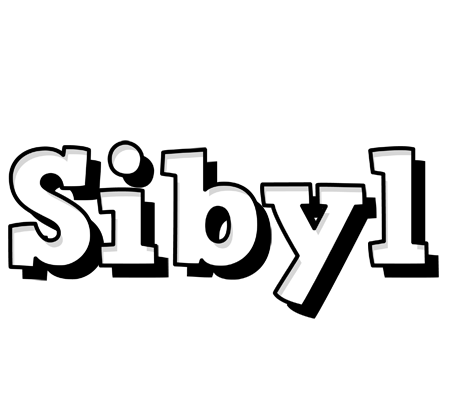 Sibyl snowing logo