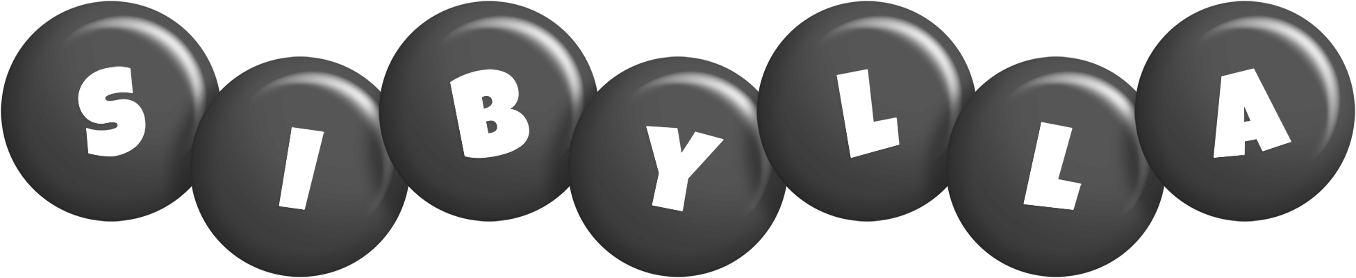 Sibylla candy-black logo