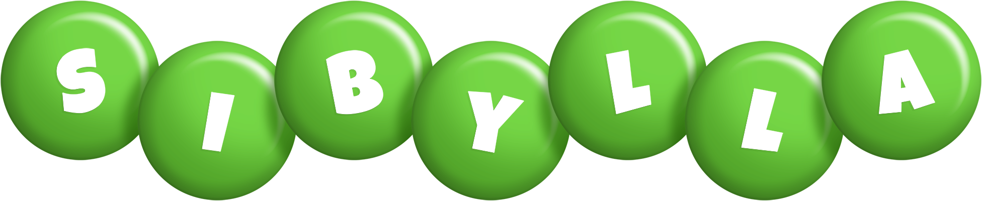Sibylla candy-green logo