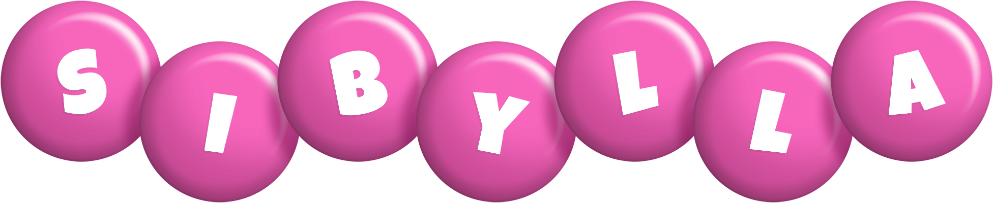 Sibylla candy-pink logo