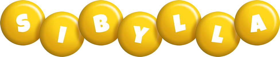 Sibylla candy-yellow logo