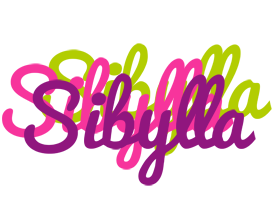 Sibylla flowers logo