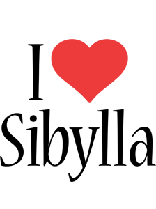 Sibylla i-love logo