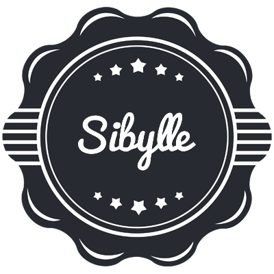 Sibylle badge logo