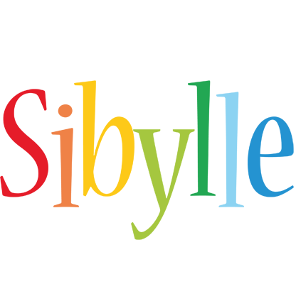 Sibylle birthday logo