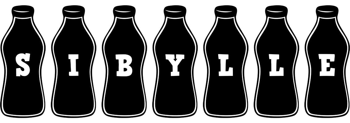 Sibylle bottle logo