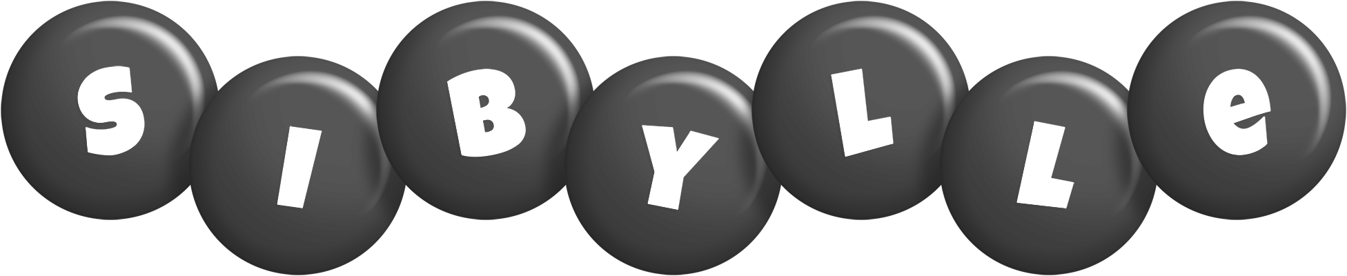 Sibylle candy-black logo