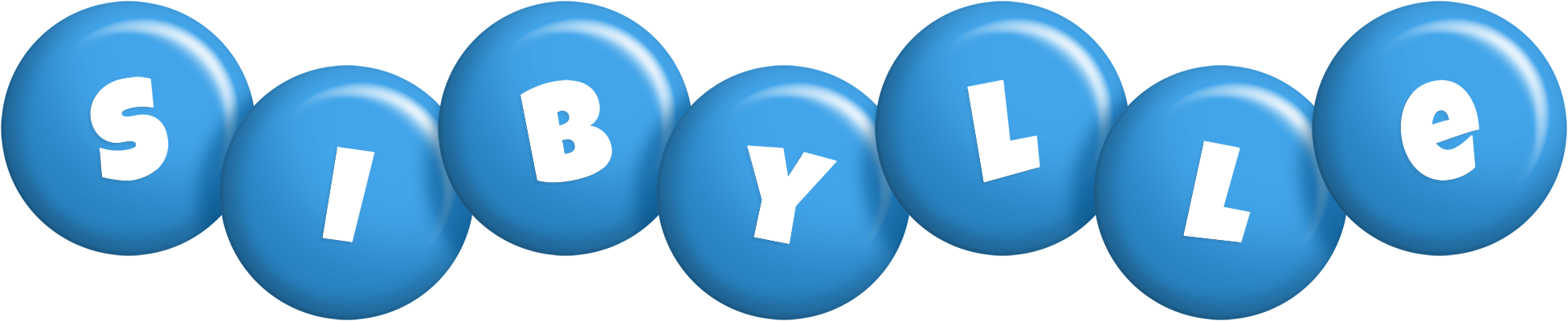 Sibylle candy-blue logo