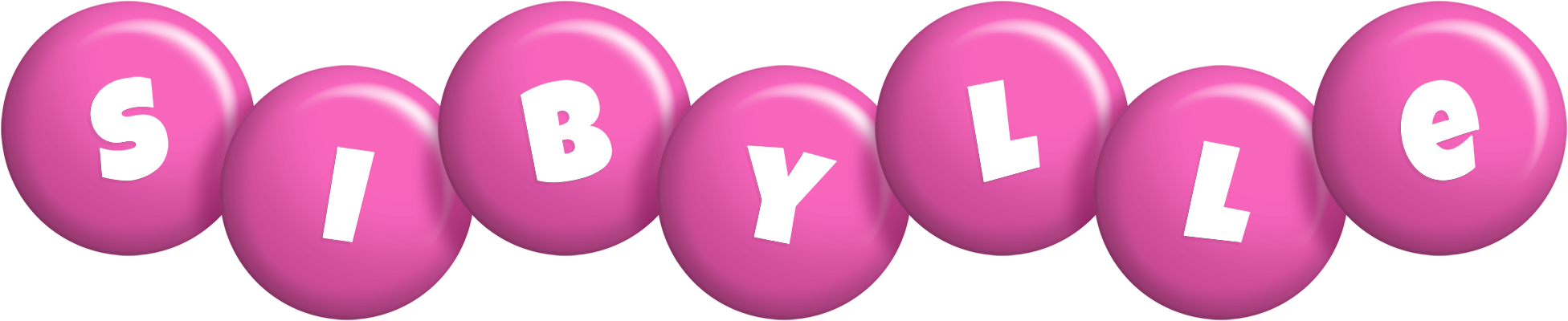 Sibylle candy-pink logo