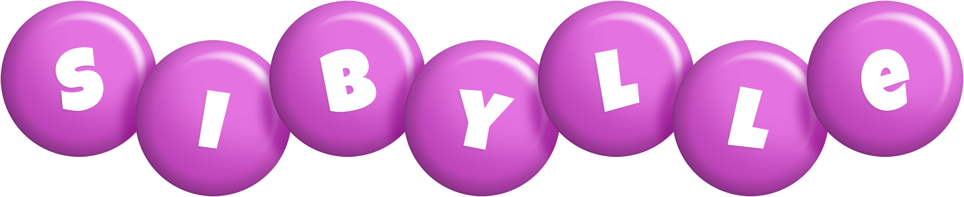 Sibylle candy-purple logo